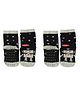Pack Of 2 Robot And Stars Design Antiskid Ankle Length Socks - Black