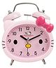 FunBlast Twin Bell Classic Look Table Alarm Clock with Night Led Display (Colour May Vary)