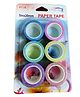 FunBlast Attractive Floral Design Paper Tapes Pack of 6 - Multicolor