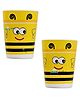 FunBlast Cartoon Theme Bamboo Fiber Glasses - Pack of 2 Random Color & Design