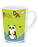 FunBlast Bamboo Fibre Mug with Lid - 350 ml (Color & Design May Vary)