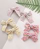 Babyhug Bow Hair Clips Pack of 6 - Multicolor 