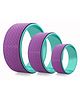 Strauss Yoga Wheel Pack of 3 - Purple