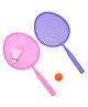 Ratnas Unicorn Badminton Set Senior (Colour May Vary)
