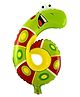 Shopping Time Jungle Animal 6 Number Foil Balloon - Multicolor