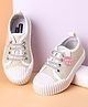 Cute Walk by Babyhug Casual Shoes with Embroidery - White