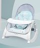 R for Rabbit Rock N Play Baby Rocker | Baby Feeding Chair with Vibration And Soothing music, Adjustable Backrest with Arc-shaped legs for Rocking Mode | 3 in 1 Functionality Detachable toy bar | 6 Months Warranty | (Green)