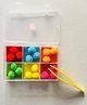 Boredom Busters Busy Bags Educational Sorting Pompoms Toy - Multicolour