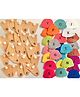 Boredom Busters Busy Bags Scoop The Ice Cream Educational Toys - Multicolor