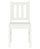 Adona Montana Solid Teak Wood Study Chair - Ivory