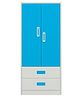 Adona Adonica Wardrobe With 2 Drawers - Blue