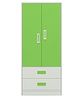 Adona Adonica Wardrobe With 2 Drawers - Green