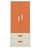 Adona Adonica Wardrobe With 2 Drawers - Orange
