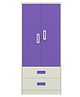 Adona Adonica Wardrobe With 2 Drawers - Purple