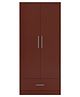 Adona Primera 2 Door Wardrobe With Drawer - Terra Sienna