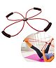 Strauss X Shape Yoga Resistance Band - Red