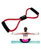 Strauss Yoga Soft Chest Expander - Red
