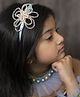 CHOKO Pearl Flower Detailing Hair Band - White