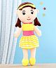  EDU KIDS TOYS Sweet Doll Soft Toy Yellow & Pink- Height 42 CM