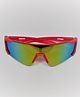 Kid-O-World Shield  Reflective Sunglasses-Red