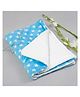 Babyzone Super Soft Reversible Baby Blanket - Blue