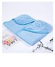 BABYZONE Super Soft Hooded Blanket - Sky Blue