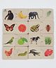 Ariro Feed The Animals Wooden Jigsaw Puzzle Multicolour - 16 Pieces
