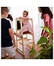 Ariro Wooden Learning Table cum Chair - Beige