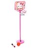 Hello Kitty Adjustable Basket Ball Board - Pink