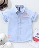 Play by Little Kangaroos Half Sleeves Solid Shirt- Green