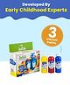 Dabble Non-Toxic Finger Paints | Safe, Washable Paints for Toddlers 1.5+ | Pack of 3 Vibrant Colours | Ideal Return Gift