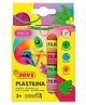JOVI Plastilina Modelling Clay Pack of 6 Bars Neon colour  Non-Drying - 15 gm each