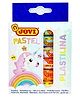 JOVI Plastilina Modelling Clay Pack of 6 Bars Pastel colour  Non-Drying - 15 gm each