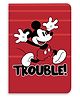 Celfie Design Mickey brings Trouble Printed Ruled Notebook - 100 Pages