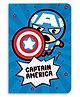 Celfie Design Captain America Kawaii Printed Ruled Notebook - 100 Pages