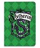 Celfie Design Crest Slytherin Pattern Designer Ruled Notebook - 100 Pages
