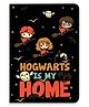 Celfie Design Hogwarts Is My Home Designer Ruled Notebook - 100 Pages