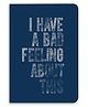 Celfie Design Bad Feeling Designer Ruled Notebooks Multicolor - 100 Pages