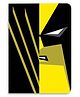 Celfie Design Face Focus Wolverine Printed Ruled Notebook - 100 Pages