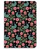 Celfie Design Payal Singhal Anaar and Mor  Designer Notebooks Black - 100 Pages