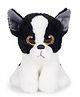 Keel Sparkle Eye Puppy Soft Toy White Black - 15 cm