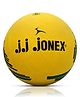 JJ Jonex Brazil Moulded Rubber Football Size 5 - Yellow