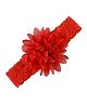Akinos Kids Net Flower Detailing Headband - Red