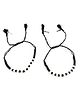Akinos Kids Pair Of Nazariya Bracelet - Black