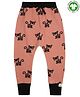 Turtledove London Organic Cotton Full Length Jogger Animal Print - Light Brown