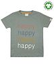 Turtledove London Organic Cotton Half Sleeves T-Shirt - Kelp