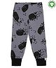 Turtledove London Organic Cotton Full Length Leggings Whale Print - Sea Blue