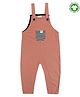 Turtledove London Sleeveless Organic Cotton Dungaree - Pink