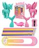 Toyshine Unicorn Mermaid Stationary Set of 13 - Multicolour