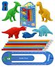 Toyshine Dinosaur Stationary Set of 13 - Multicolour
